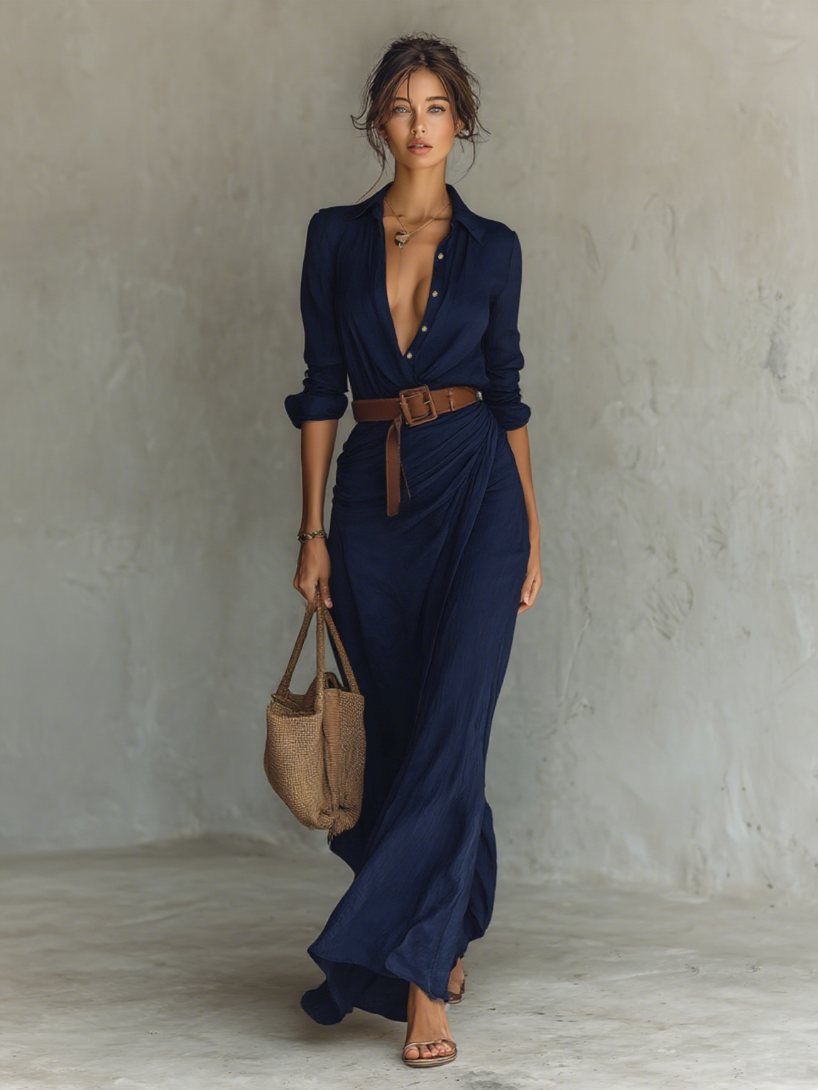 Victorie | Robe décontractée longue