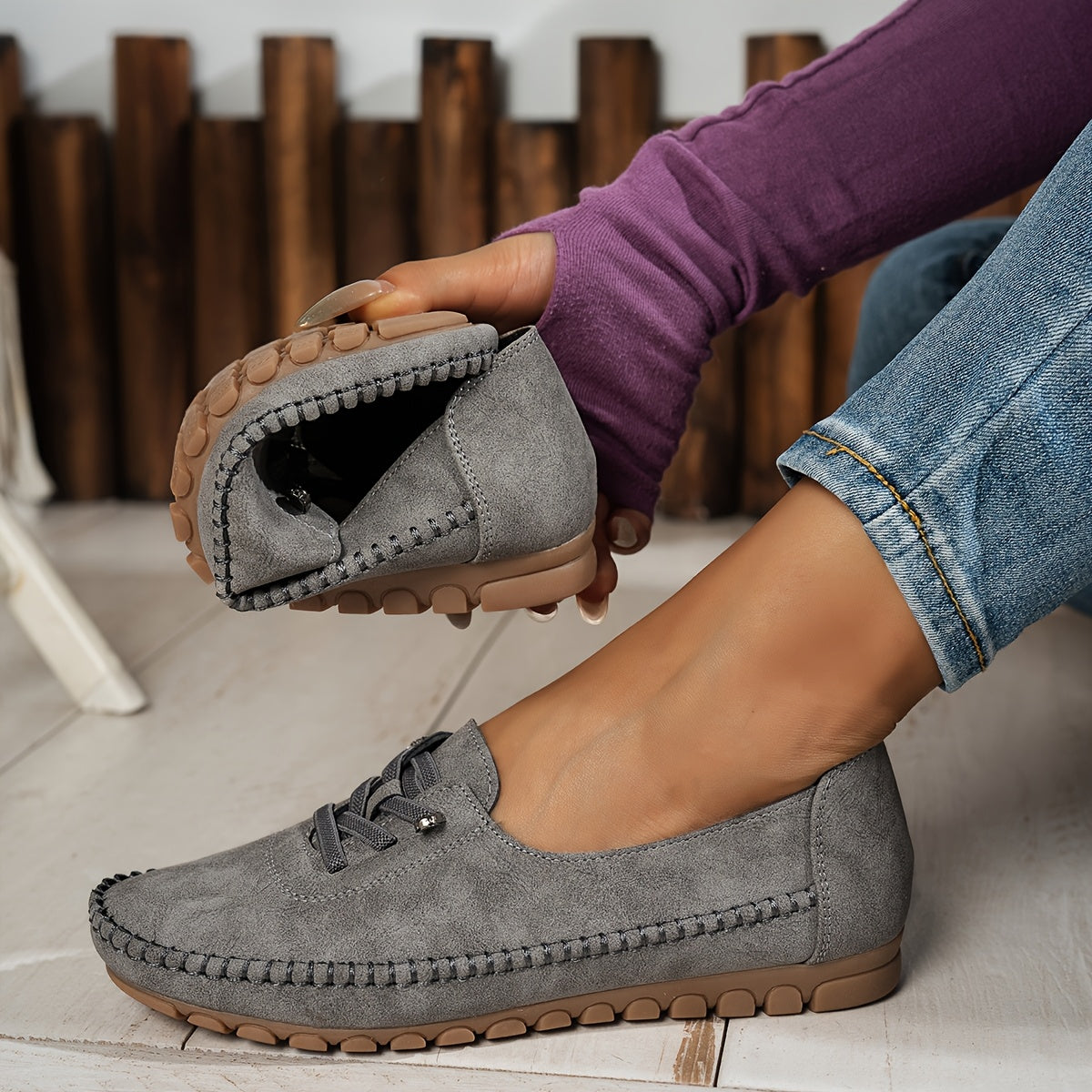 Éliane – Mocassins Souples Extra Confort