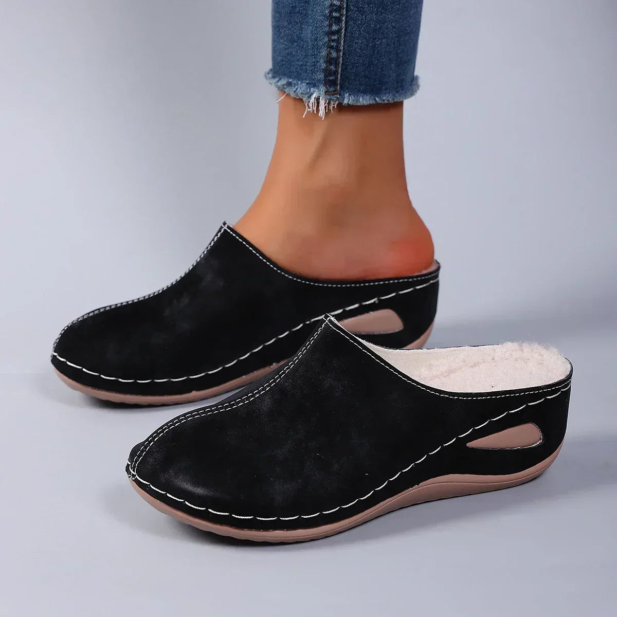 Élise™ | Warme orthopedische pantoffels voor dagelijks comfort