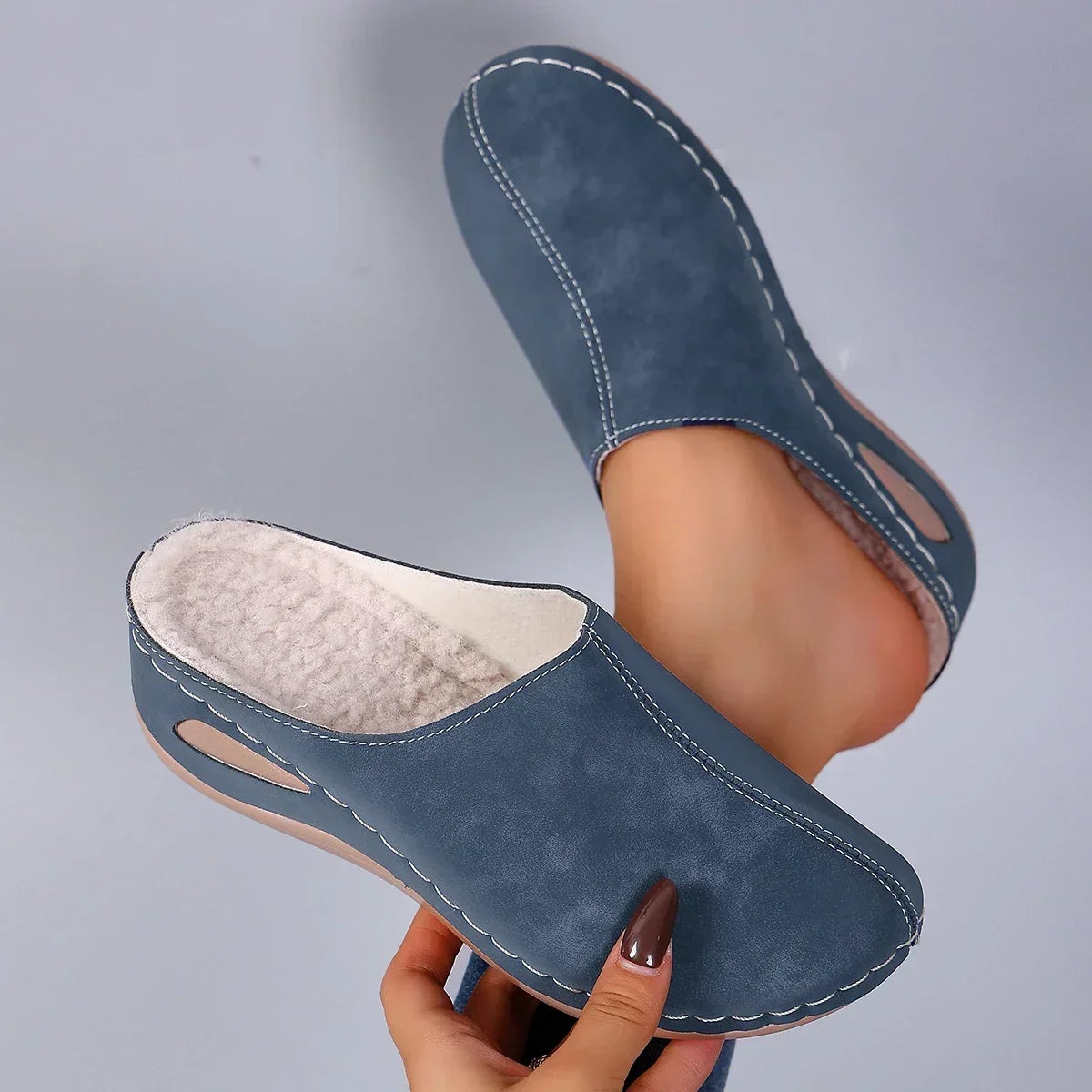 Élise™ | Warme orthopedische pantoffels voor dagelijks comfort